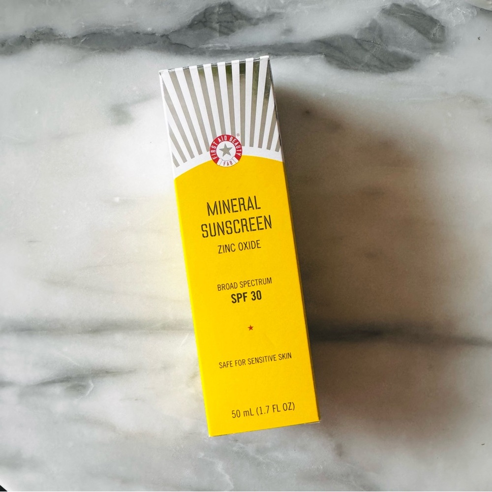 First Aid Beauty Mineral Sunscreen
